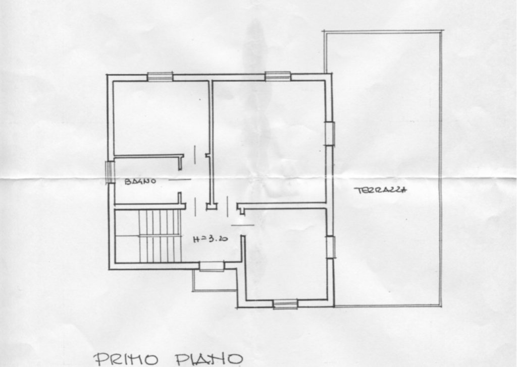Detached property for sale  300 sqm, Mondolfo, locality Coast